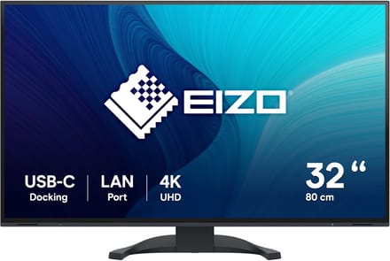 EIZO FlexScan EV3240X-BK computer monitor 80 cm (31.5) 3840 x 2160 Pixels 4K Ultra HD LCD Zwart