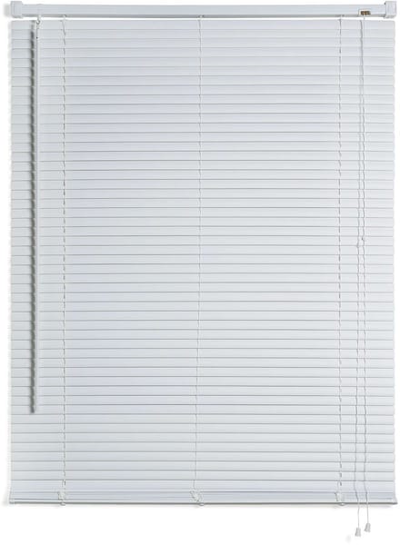 Storesdeco - Vinyl Jaloezieën met Koord Wit 90x250