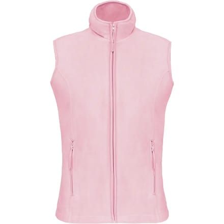 Kariban Bodywarmer van microfleece dames K906 - Pale Pink - S