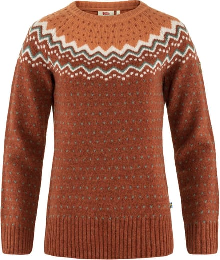 Fjallraven Övik Knit Sweater W Dames Outdoortrui - Maat M
