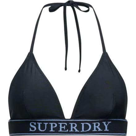 Dames zwemkleding top Superdry Logo Triangle