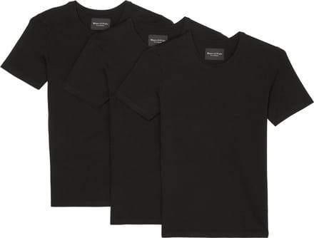 Marc O'Polo Heren onderhemd lange mouw 3 pack Essentials Cotton