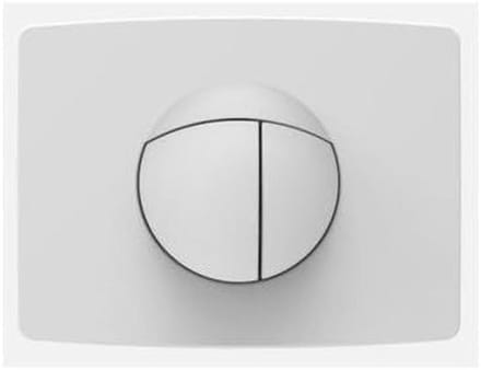Bedieningsplaat voor Inbouwreservoir Wit Alpine Strak Design