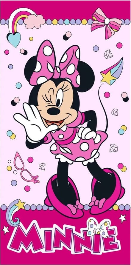 Minnie Mouse strandlaken whisper 70 x 140 cm