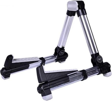 Flight FLUST01-SL Aluminium Ukulele Standaard Opvouwbaar met Rubber Bescherming