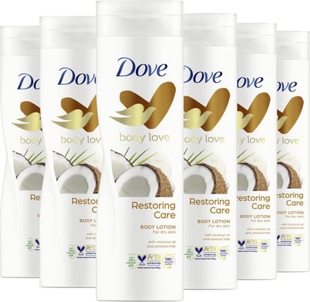 Dove - Body Love Bodylotion - Restoring Care - 6 x 250 ml