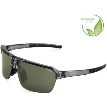 SINNER Bolt - Sportbril/ Zonnebril - Zwart - Unisex - One size - BIO based frame