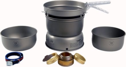 Stove 25-1 serie Hardanodized Aluminium