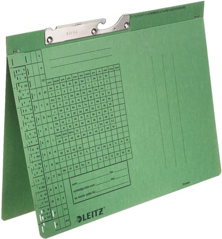 LEITZ Pendelhefter, A4, Amtsheftung, orange, 250 g-qm - für den Markt: D - L - A - CH - 50 Stück (2094-00-45)