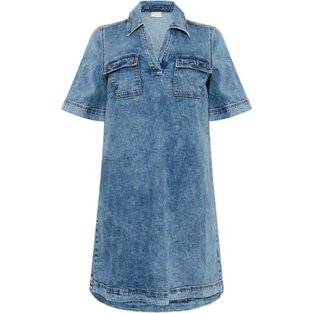 Dames denim jurk KAFFE Curve KCelona