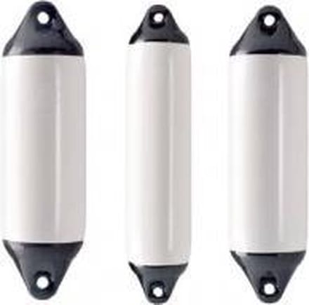 Fender/stootwillen 15 x 61 cm wit (SCAFA623)