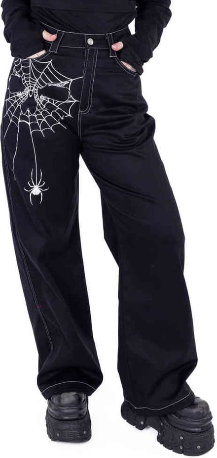 Heartless - Widow Maker Broek rechte pijpen - 28/32 inch - Zwart