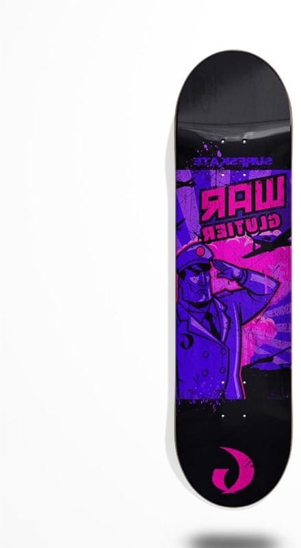 Skateboard Deck - Surfboard - Street Tricks - Roze Design - 8.25 Inch - Roze