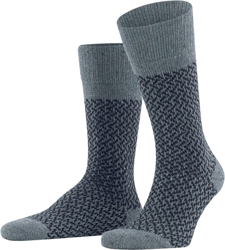 Esprit Twill Boot Sokken Heren 17756 6660 light denim 39-42