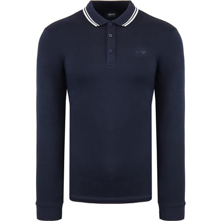 Armani Jeans Heren Navy Poloshirt