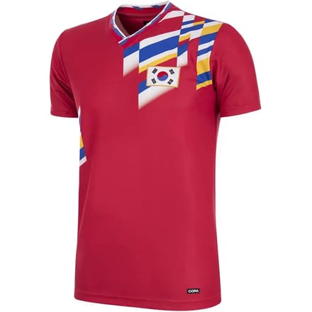 COPA - Zuid Korea 1994 Retro Voetbalshirt - Heren - Rood - S