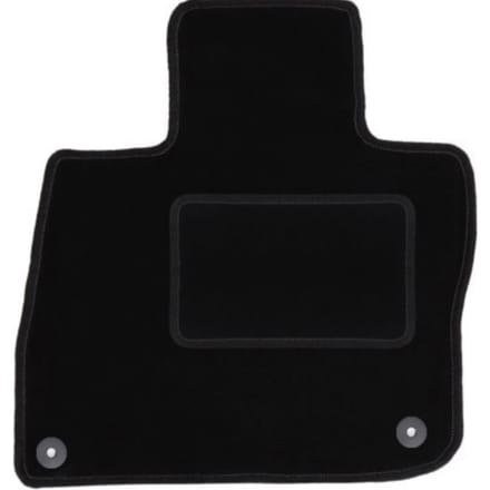 Bestuurdersmat zwart voor: Honda Civic VIII (UFO) hatchback (2006-2012)