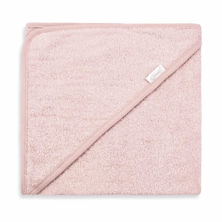 Gepersonaliseerde badcape blush met naam geborduurd