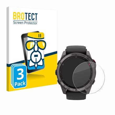 Screenprotector 3 Stuks voor Garmin Fenix 8 Pro MicroLED (51 mm) Beschermglas transparant