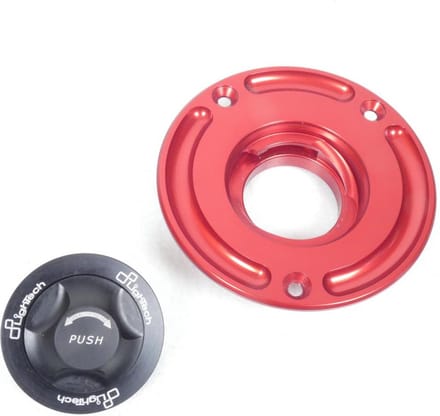 Bouchon de réservoir Lightech Racing Rouge pour moto Suzuki 1100 GSXF Neuf