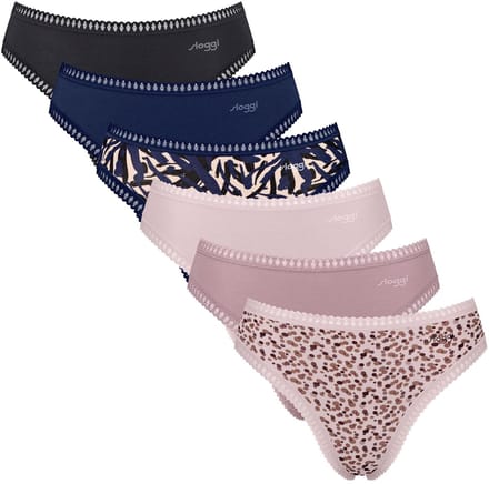 Sloggi Slip GO Crush High leg C6P Set van 6