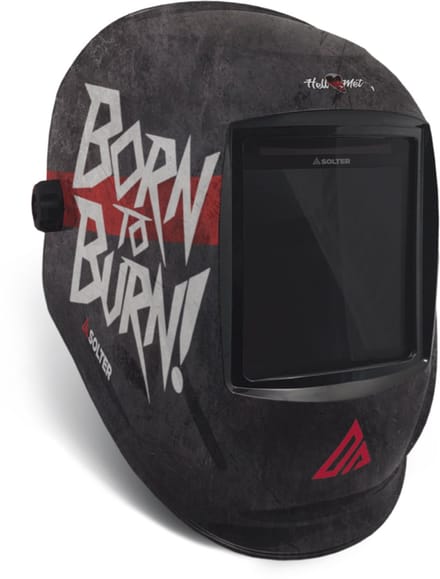 Solter Lashelm R-15 BORN TO BURN met automatische verduistering