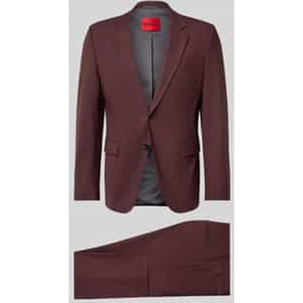 Slim fit pak van wolmix Model 'ARTI-HESTEN'