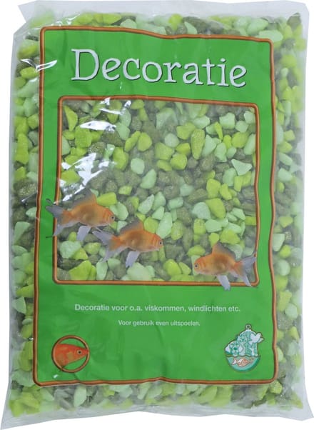 De Boon Gravel Glitter Mix 1KG Groen
