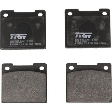 Remblokset TRW GDB533, achter