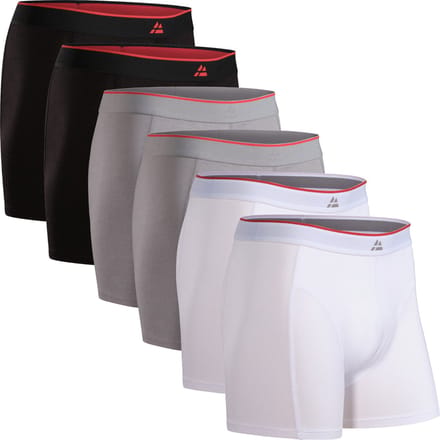 DANISH ENDURANCE Bamboe Boxershorts - Comfortabel Ademend Ondergoed - Heren - 6 paar - M