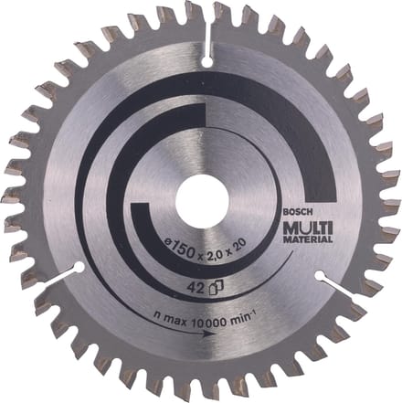Bosch RUNDSAVKLINGE MULTI 150X2.0X20MM 42 TDR
