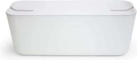 Bosign - Kabelbox - XL - Wit - Kabel Organizer - Voor Stekkerdoos - 45 x 19 x 17,5 cm