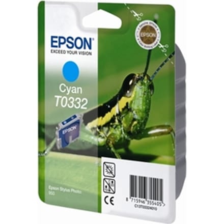 Epson T0332 inktcartridge cyaan (origineel)