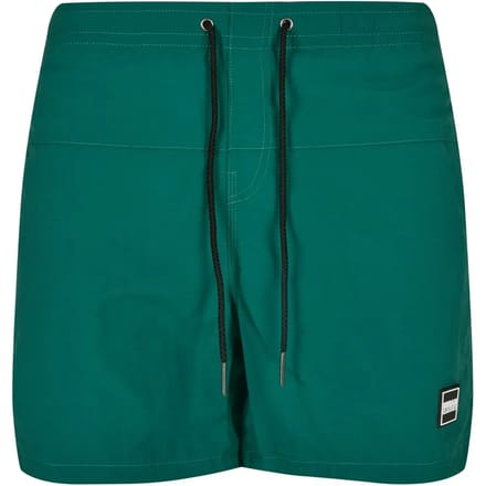 Urban Classics - Block Zwemshorts - L - Groen