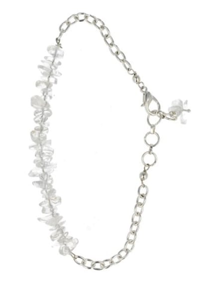 Bergkristal bar armband