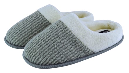 Slipper Snob - Dames muiltjespantoffels met open rug - Grijs