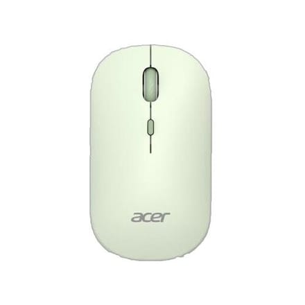 Acer AMR130 - mouse - 2.4 GHz Bluetooth 5.2 - green - Muis - Optische led - 4 knoppen - Groen