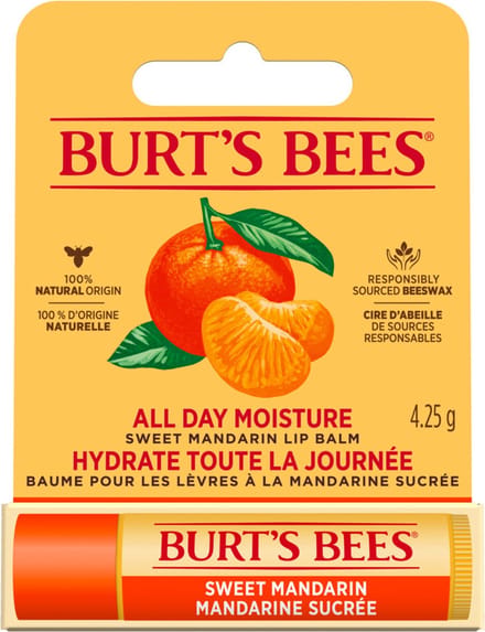 Burts Bees Lippenbalsem Sweet Mandarin blister - 4,25 gr
