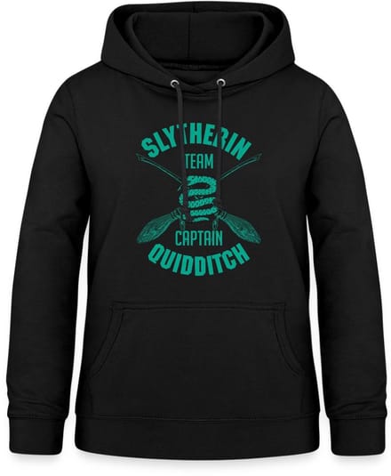 Harry Potter Slytherin Team Captain Quidditch Hoodie Dames