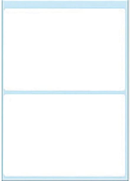 Etiket herma 3758 55x82mm wit 14st | 10 stuks