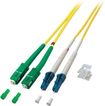 EFB NORDIC EFB-Elektronik patch cable - 50 cm - 0.5 m - yellow - Geel - 0.5m