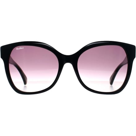 Max Mara Vlinder Vrouw Glimmend Zwart Rook Grijs Kleurverloop MM0014 Emme3