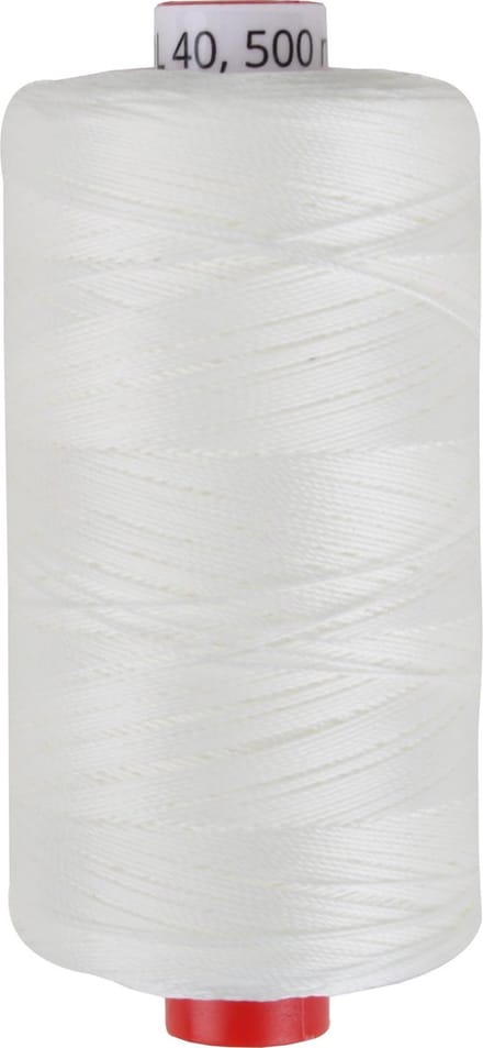 ESVO polyester garen, AMANN, dikte 40, 350 meter, UV-bestendig, wit