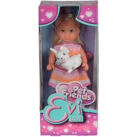 Evi Love Pet Friends. Evi met haar puppy.