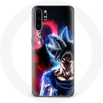 Coque pour Huawei P30 Anime Dragon Ball Goku et Jiren