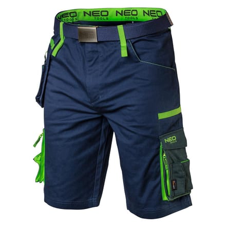 NEO Premium - Kort Werksbroek - Multizakken - Elastisch - L