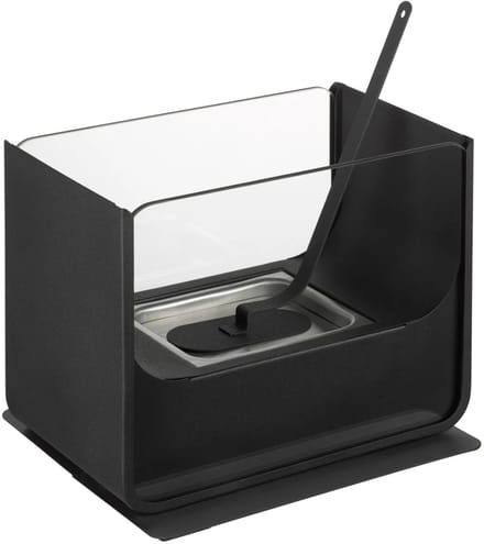 Tepro Ethanol tafelhaard met windbescherming Rechthoekig glas