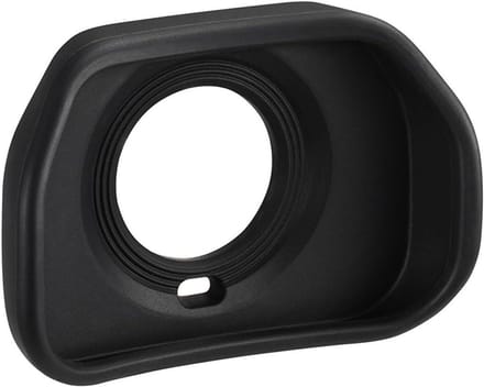 Oogschelp - Camera Eye Cup - Comfortabel Fotograferen - Zachte Rubber Coating - 13 x 6 x 4 cm - Zwart
