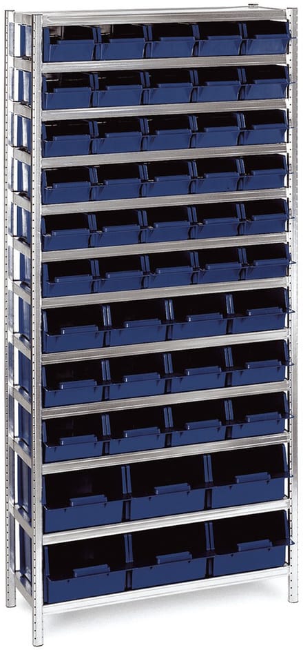 Raaco Rek met 48x mix bak galva/bl 48-31
