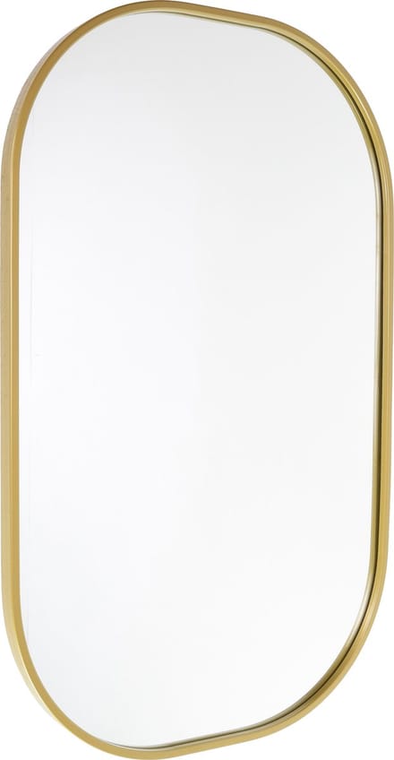 Fragix Iris Spiegel Ovaal - Goud - Metaal - 80x50